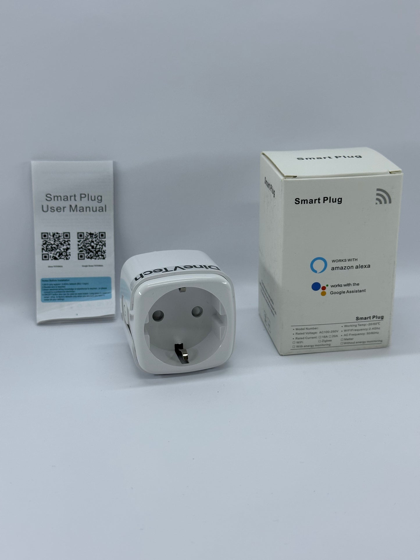 Smart WiFi Контакт – управление през Smart Life, съвместим с Alexa и Google Home