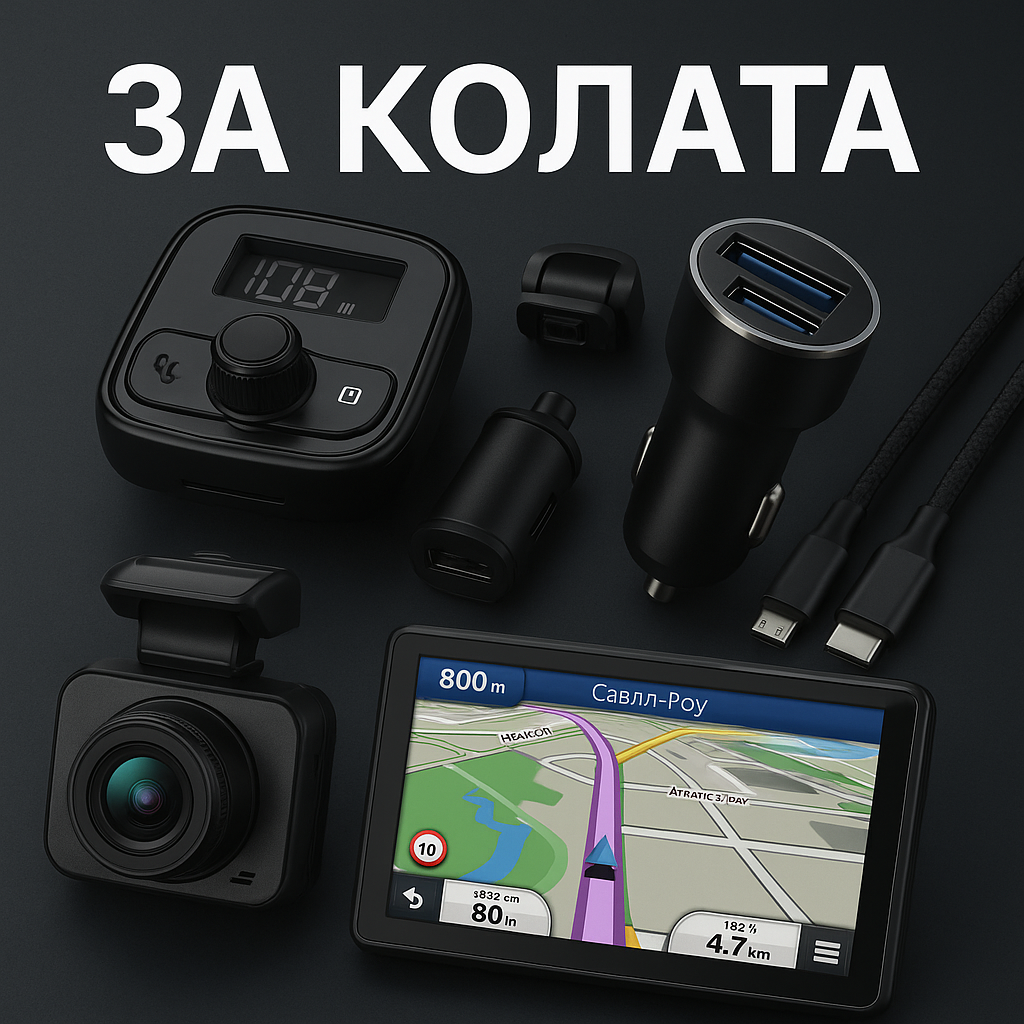За колата